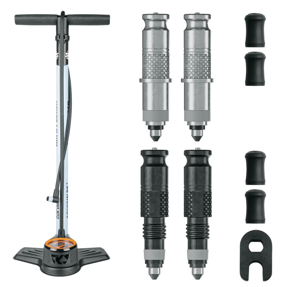 SKS Standpumpe Air X-plorer 10.0 Stahl Clik Valve mit Manometer