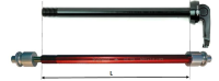 FollowMe Steckachs-Aufnahmeadapter M12x1.75 Länge 167mm