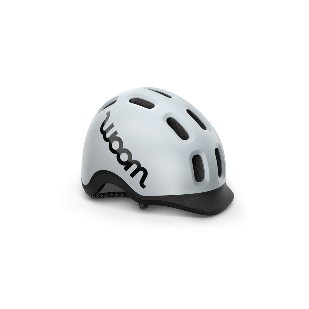 Woom READY Kinderhelm XS 46-50 cm hellgrau matt