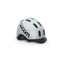 Woom READY Kinderhelm XS 46-50 cm hellgrau matt