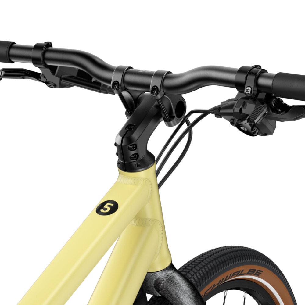 Woom Explore 5 Kinderfahrrad 24" mellow yellow H